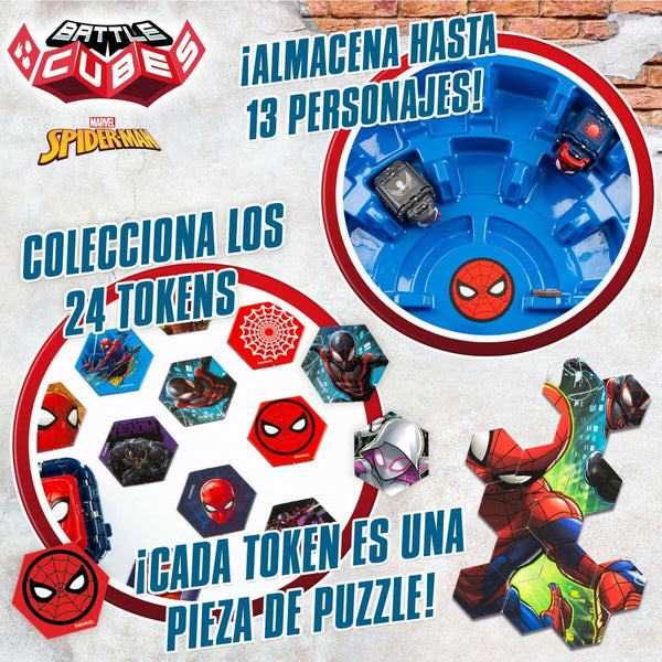 Playset Spider-Man 42,5 x 9 x 28 cm-Leksaker och spel, Dockor och actionfigurer-Spider-Man-peaceofhome.se