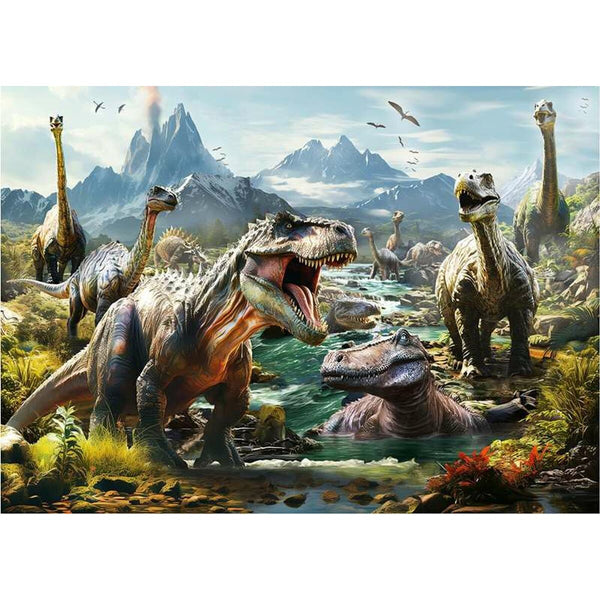 Pussel Educa Ferocious dinosaurs 1000 Delar