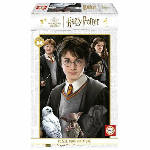 Pussel Harry Potter 1000 Delar-Leksaker och spel, Dockor och tillbehör-Harry Potter-peaceofhome.se