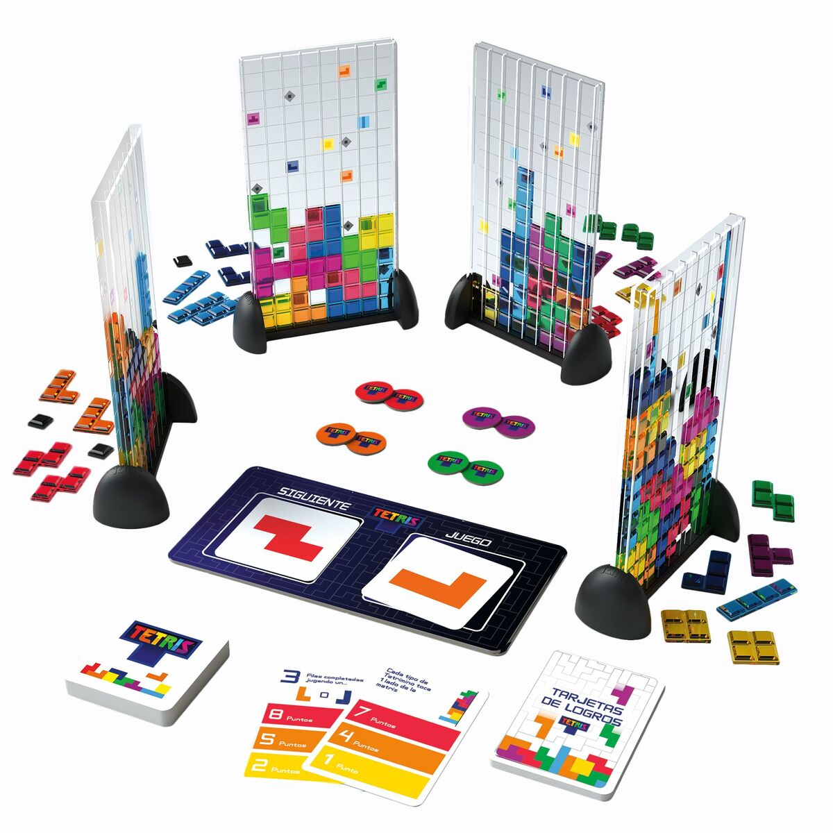Sällskapsspel Bizak Tetris Strategy ES-Leksaker och spel, Spel och tillbehör-Bizak-peaceofhome.se