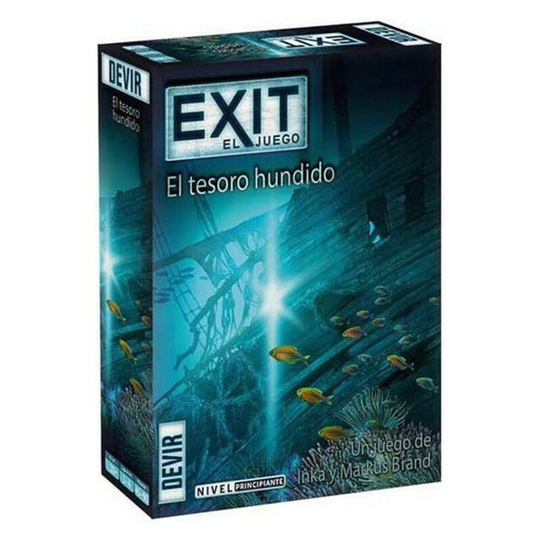 Sällskapsspel Exit El Tesoro Hundido Devir (ES)-Leksaker och spel, Spel och tillbehör-Devir-peaceofhome.se