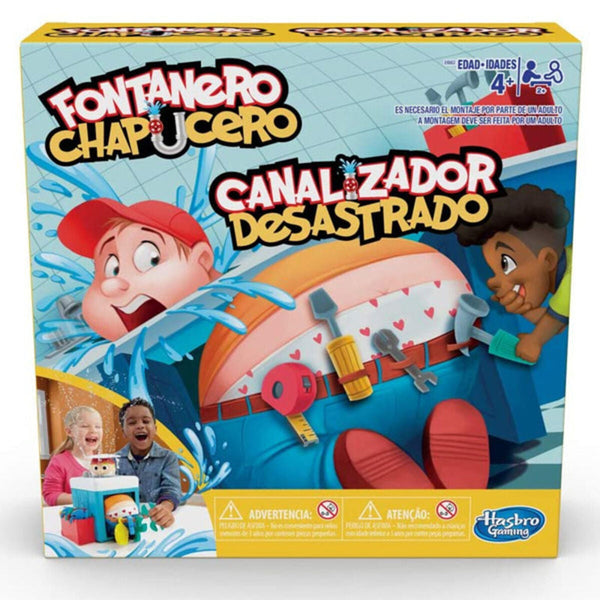 Sällskapsspel Fontanero Chapucero Hasbro E6553675-Leksaker och spel, Spel och tillbehör-Hasbro-peaceofhome.se