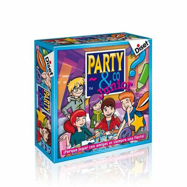 Sällskapsspel Party & Co Junior Diset (ES)-Leksaker och spel, Spel och tillbehör-Diset-peaceofhome.se