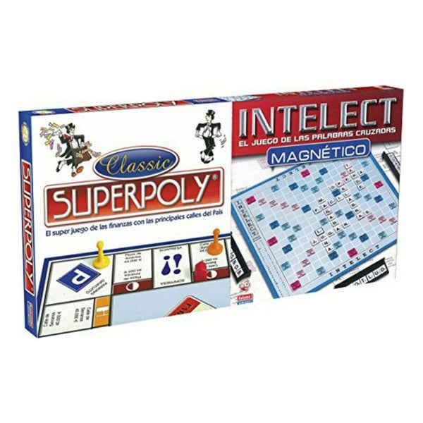 Sällskapsspel Superpoly + Intelect Falomir-Leksaker och spel, Spel och tillbehör-Falomir-peaceofhome.se