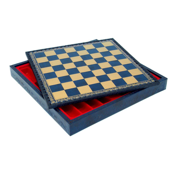 Schackbräde med förvaring, bräde för schack och damspel 28 x 28 cm-Schack-Klevrings Sverige-peaceofhome.se