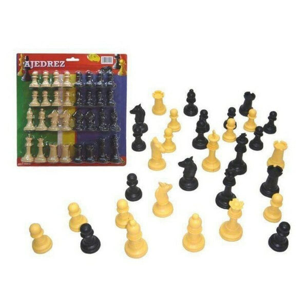 Schackpjäser 14952 Plast-Leksaker och spel, Spel och tillbehör-BigBuy Fun-peaceofhome.se