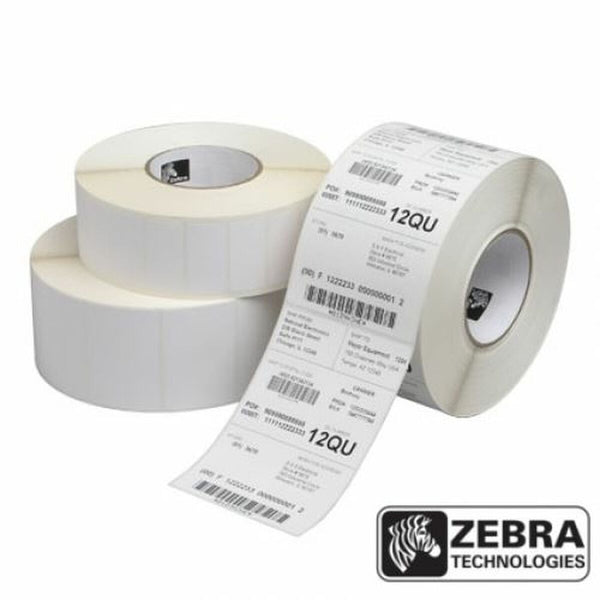Termiskt Papper på Rulle Zebra 800262-125 Vit (12 antal)-Kontor och Kontorsmaterial, Pappersprodukter för kontoret-Zebra-peaceofhome.se