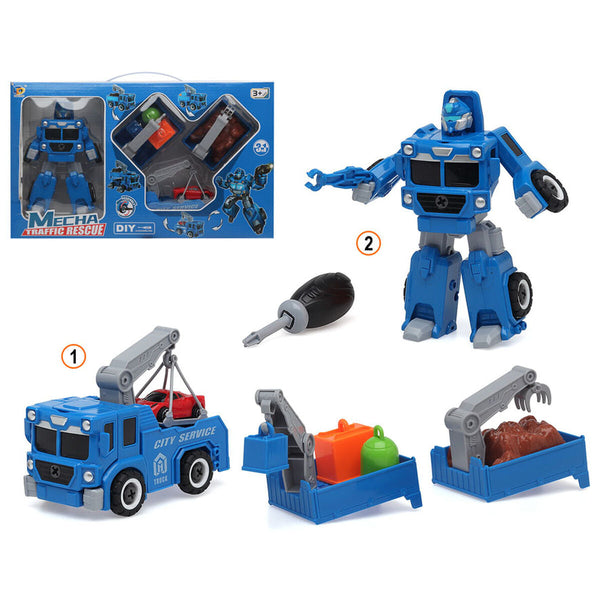 Transformers Blå-Leksaker och spel, Dockor och actionfigurer-BigBuy Fun-peaceofhome.se