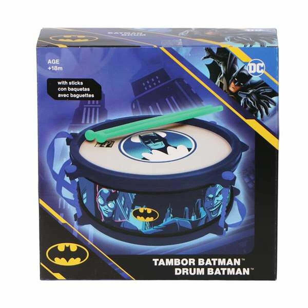 Trumma Batman Leksak-Leksaker och spel, Barns Musikinstrument-Batman-peaceofhome.se