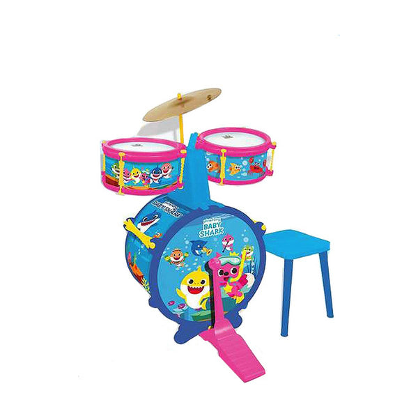 Trumset Baby Shark Barn Sittpall-Leksaker och spel, Barns Musikinstrument-Baby Shark-peaceofhome.se