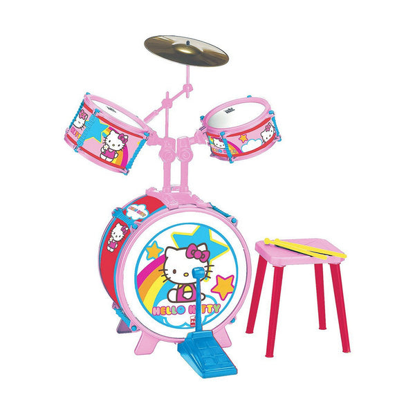 Trumset Hello Kitty Plast-Leksaker och spel, Barns Musikinstrument-Hello Kitty-peaceofhome.se