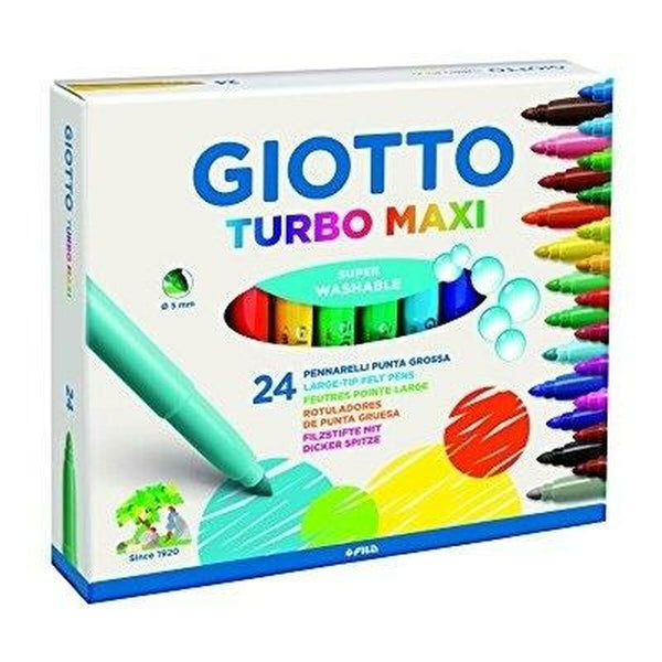 Tuschpennor Giotto F455000 (24 Delar)-Kontor och Kontorsmaterial, Kulspetspennor, pennor och skrivverktyg-Giotto-peaceofhome.se