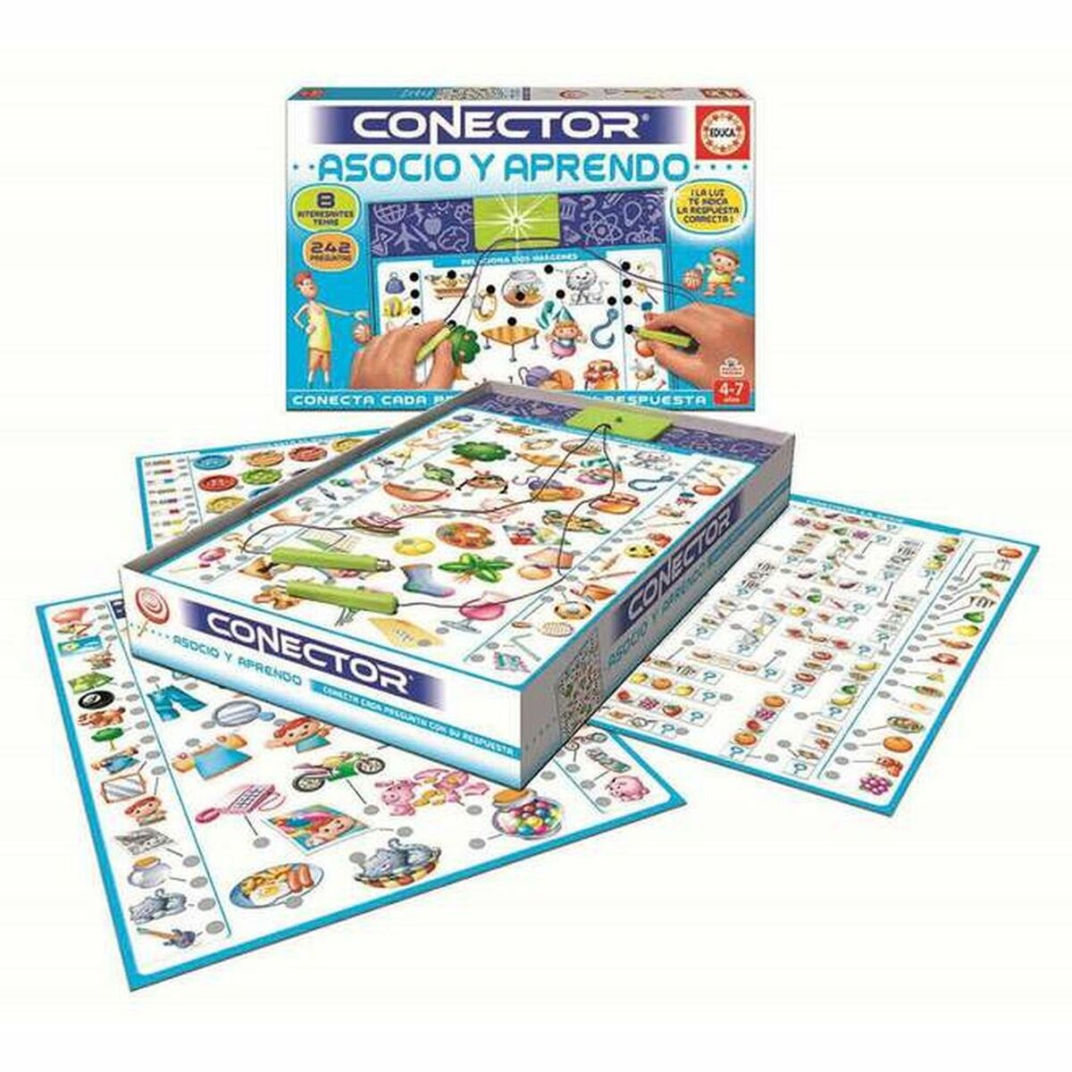 Utbildningsspel Conector Educa (ES)-Leksaker och spel, Spel och tillbehör-Educa-peaceofhome.se