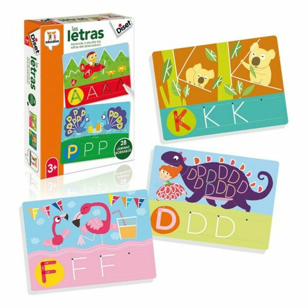 Utbildningsspel Yo Aprendo Las Letras Diset 463863 (ES)-Leksaker och spel, Spel och tillbehör-Diset-peaceofhome.se