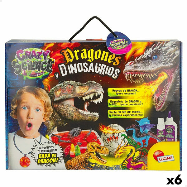 Vetenskapsspel Lisciani Dragones y dinosaurios ES (6 antal)-Leksaker och spel, Lärande och utbildning-Lisciani-peaceofhome.se