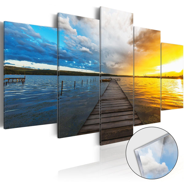 Tavla i akrylglas - Lake of Dreams-Tavla Akrylglas-Artgeist-100x50-peaceofhome.se
