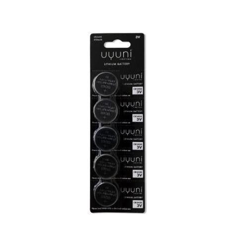 UYUNI CR2450-Batteri 5-pack-Batteri-Uyuni Lighting-peaceofhome.se