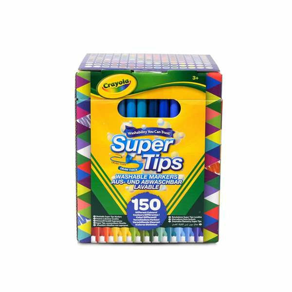 Tuschpennor Crayola-Kontor och Kontorsmaterial, Kulspetspennor, pennor och skrivverktyg-Crayola-peaceofhome.se