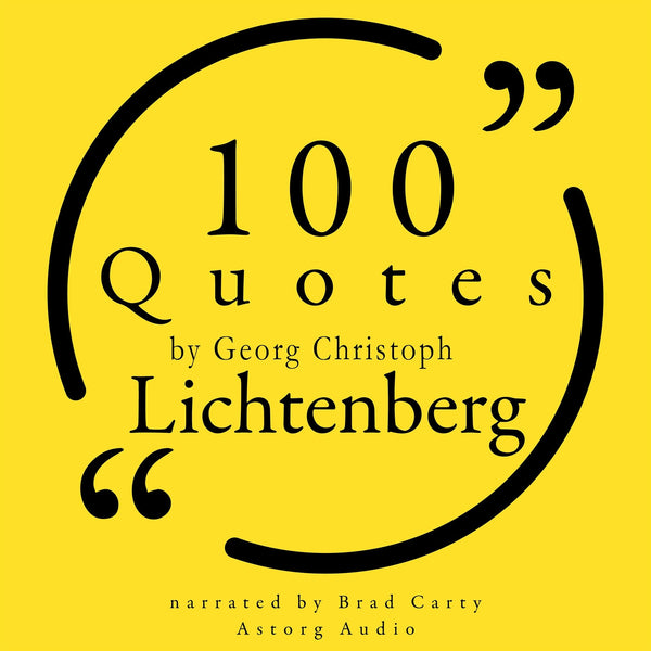 100 Quotes by Georg Christoph Lichtenberg – Ljudbok – Laddas ner-Digitala böcker-Axiell-peaceofhome.se