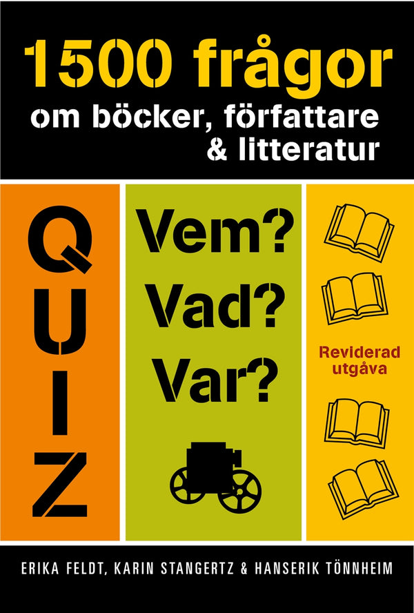 1500 frågor om böcker,  författare & litteratur