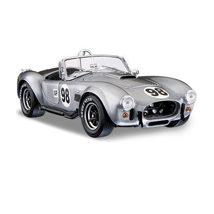 1966 Shelby Cobra 427 S/C in Aluminum The Franklin Mint B11YF05-samlarmodeller-Klevrings Sverige-peaceofhome.se