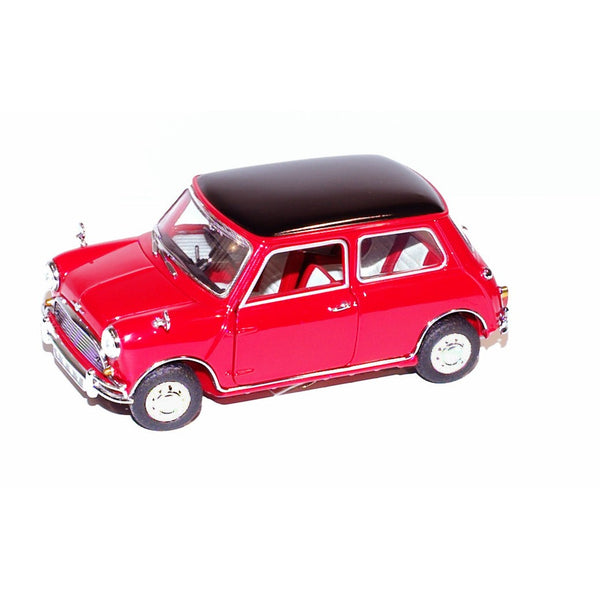 1967 Morris Cooper S - Red with Black Top Franklin Mint B11WS08-samlarmodeller-Klevrings Sverige-peaceofhome.se