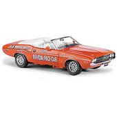 1971 Dodge Challenger Indy 500 Pace Car - Limited edition The Franklin Mint B11E838-samlarmodeller-Klevrings Sverige-peaceofhome.se