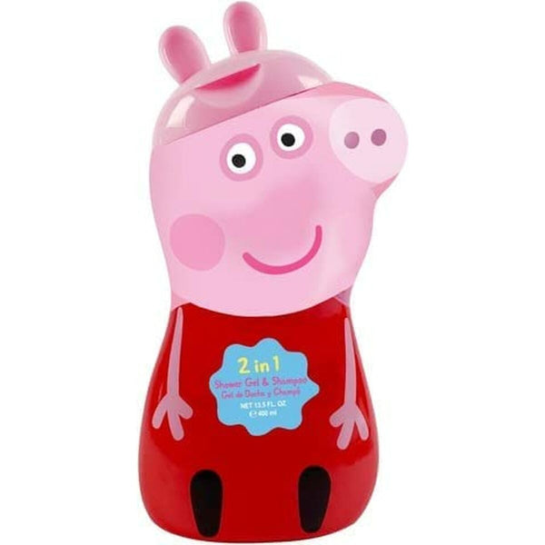 2-i-1 Gel och schampo Air-Val Peppa Pig 400 ml-Bebis, Hygien och vård-Air-Val-peaceofhome.se