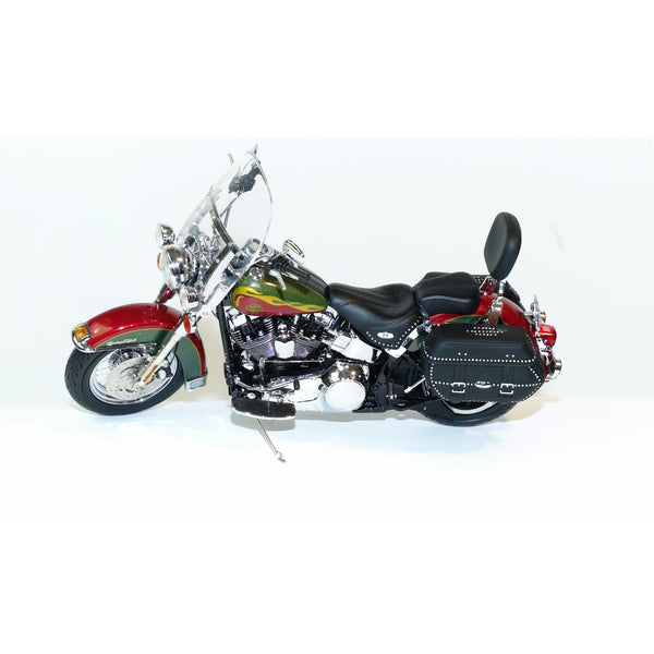 2008 Harley-Davidson Heritage Softail Classic Christmas Bike Limited Edition The Franklin Mint-samlarmodeller-Klevrings Sverige-peaceofhome.se