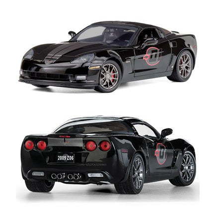 2009 Corvette Competition Sport Z06 - Limited edition Franklin Mint-samlarmodeller-Klevrings Sverige-peaceofhome.se