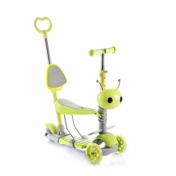 3 i 1 utvecklingsbar sparkcykel för barn Scuvol InnovaGoods Grön Aluminium (Renoverade B)-Sport och utomhus, Stadsrörlighet-InnovaGoods-peaceofhome.se