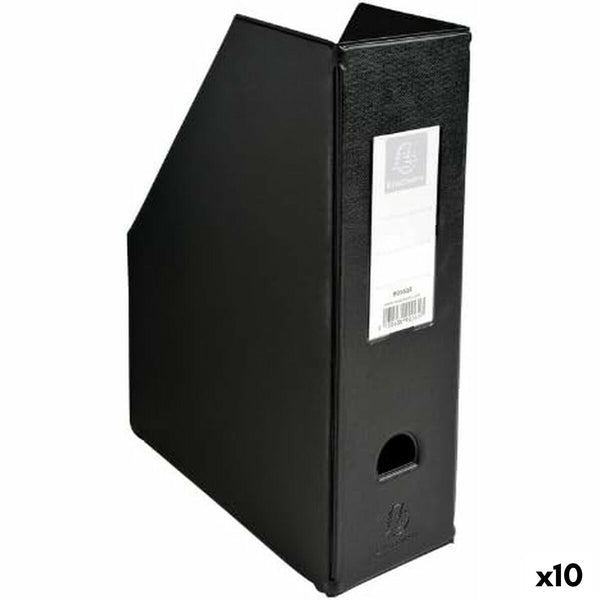 Tidningsställ Exacompta Svart A4 PVC (10 antal)-Kontor och Kontorsmaterial, Kontorsmaterial-Exacompta-peaceofhome.se