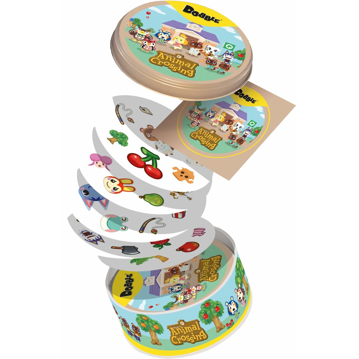 Sällskapsspel Asmodee Dobble : Animal Crossing-Leksaker och spel, Spel och tillbehör-Asmodee-peaceofhome.se