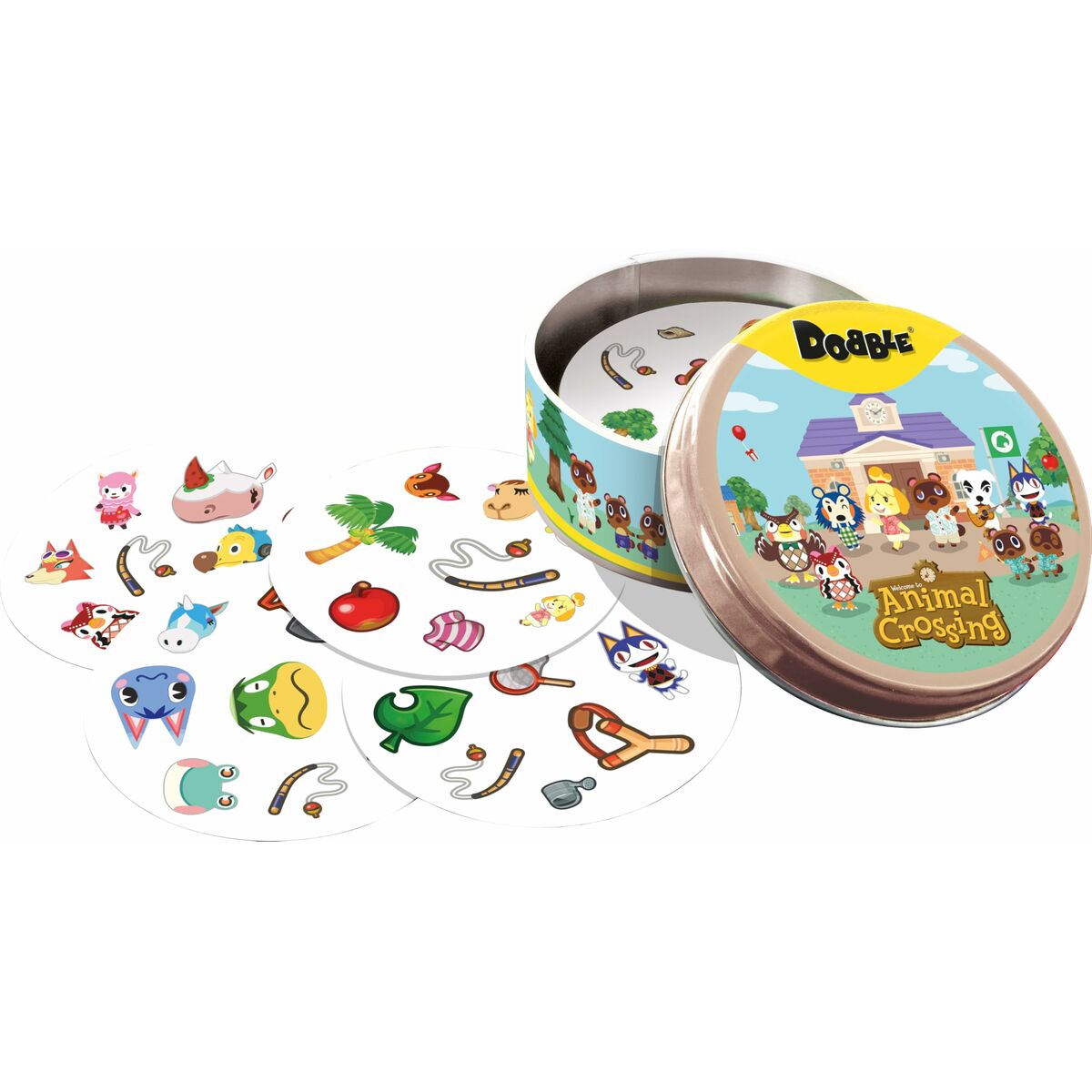 Sällskapsspel Asmodee Dobble : Animal Crossing-Leksaker och spel, Spel och tillbehör-Asmodee-peaceofhome.se
