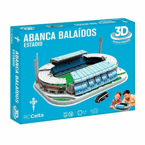 3D-pussel Bandai Abanca Balaídos RC Celta de Vigo Arena-Leksaker och spel, Pussel och hjärngrupper-Bandai-peaceofhome.se