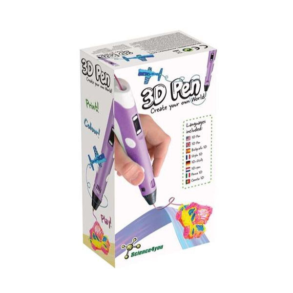 3D-skriftspenna Science4you-Leksaker och spel, Kreativa aktiviteter-Science4you-peaceofhome.se
