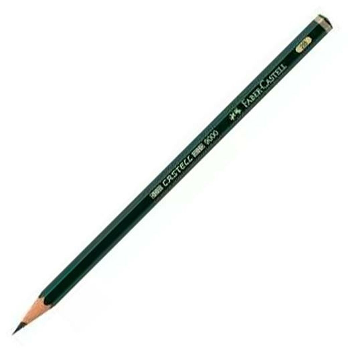 Penna Faber-Castell 9000 Ekologisk Sexkantig 2B (12 antal)-Kontor och Kontorsmaterial, konst och hantverk-Faber-Castell-peaceofhome.se