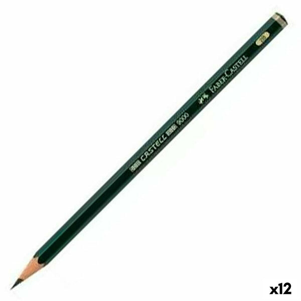 Penna Faber-Castell 9000 Ekologisk Sexkantig 2B (12 antal)-Kontor och Kontorsmaterial, konst och hantverk-Faber-Castell-peaceofhome.se