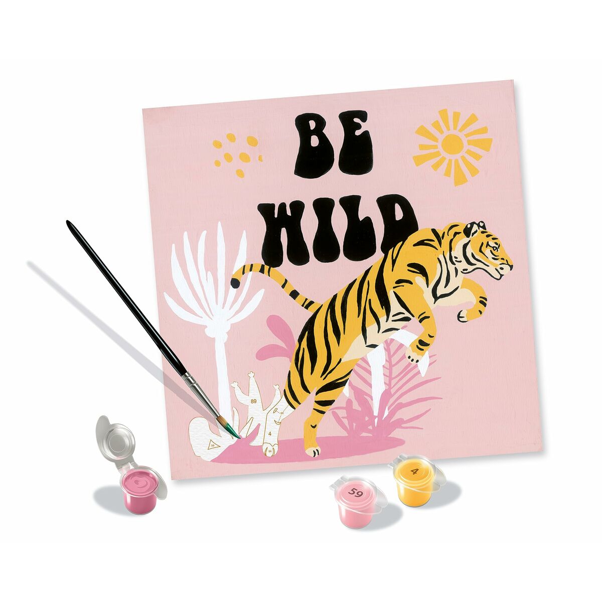 Målning med siffror Ravensburger Be Wild-Leksaker och spel, Kreativa aktiviteter-Ravensburger-peaceofhome.se