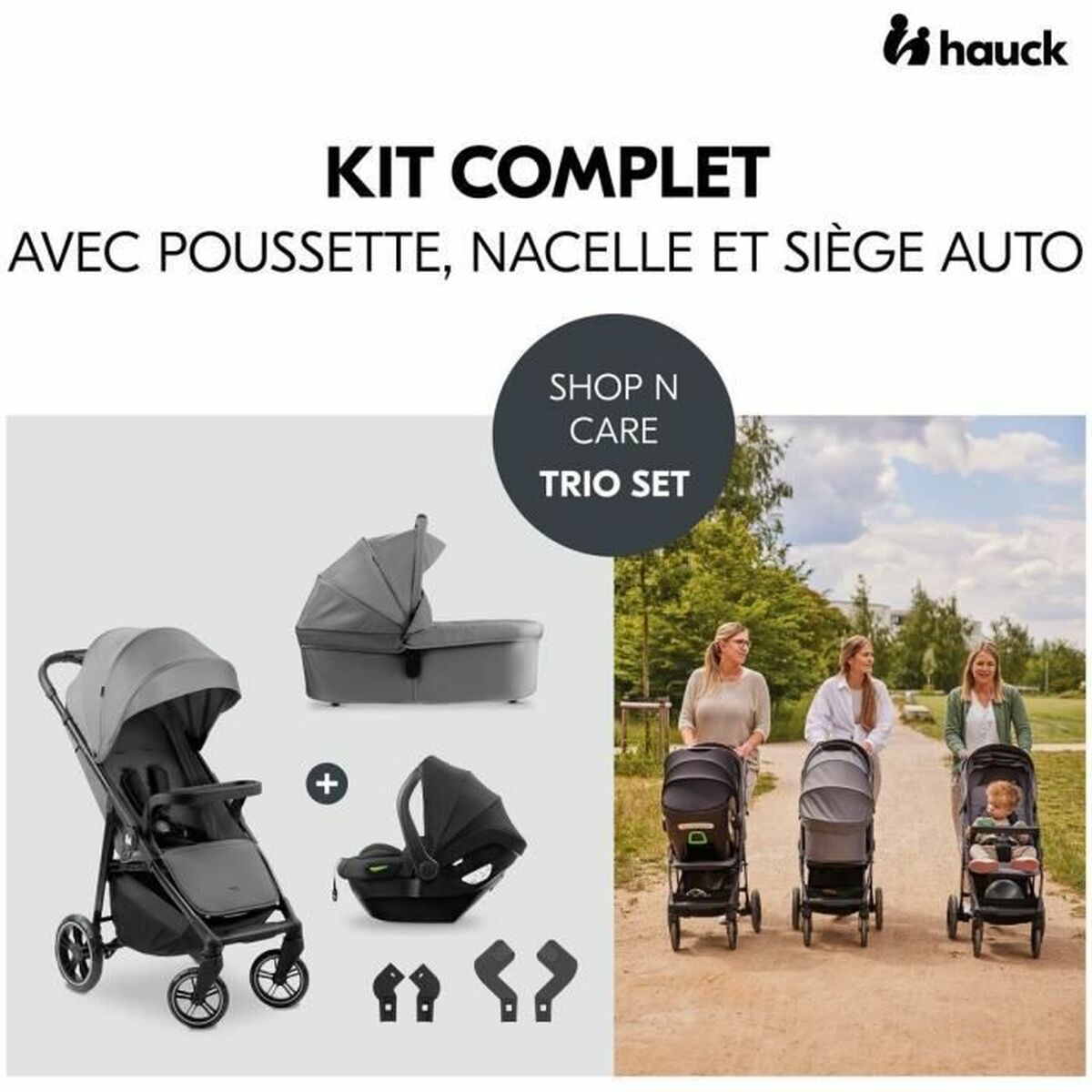 Barnvagn Hauck-Bebis, Barnvagnar, sulky och tillbehör-Hauck-peaceofhome.se
