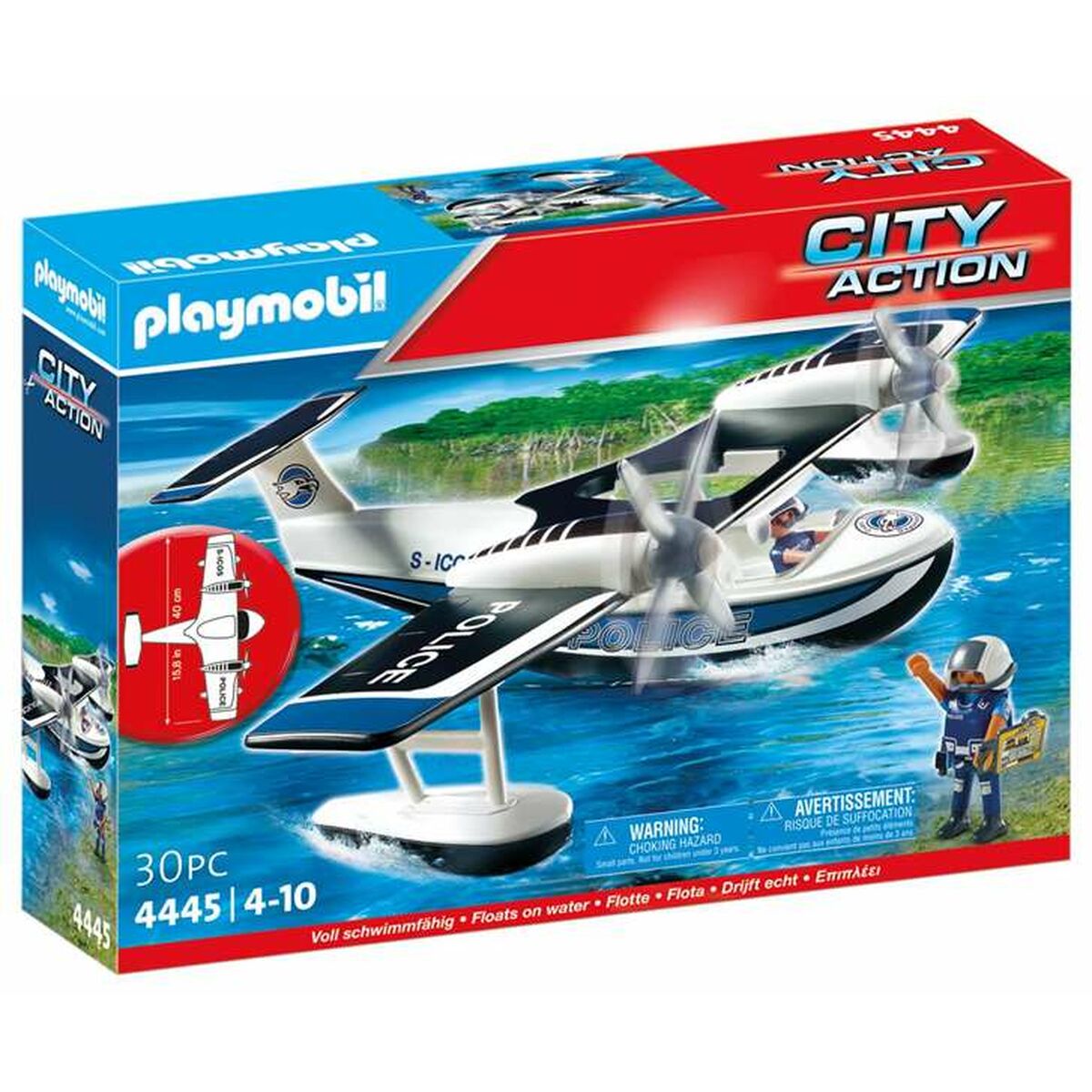 Playset Playmobil 4445 30 Delar-Leksaker och spel, Dockor och actionfigurer-Playmobil-peaceofhome.se