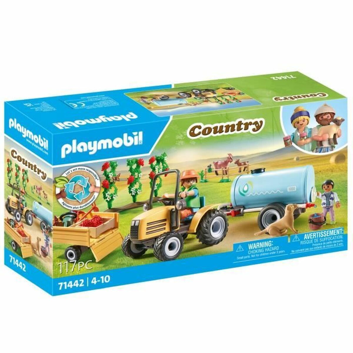 Playset Playmobil 71442 Country Plast-Leksaker och spel, Spel och tillbehör-Playmobil-peaceofhome.se