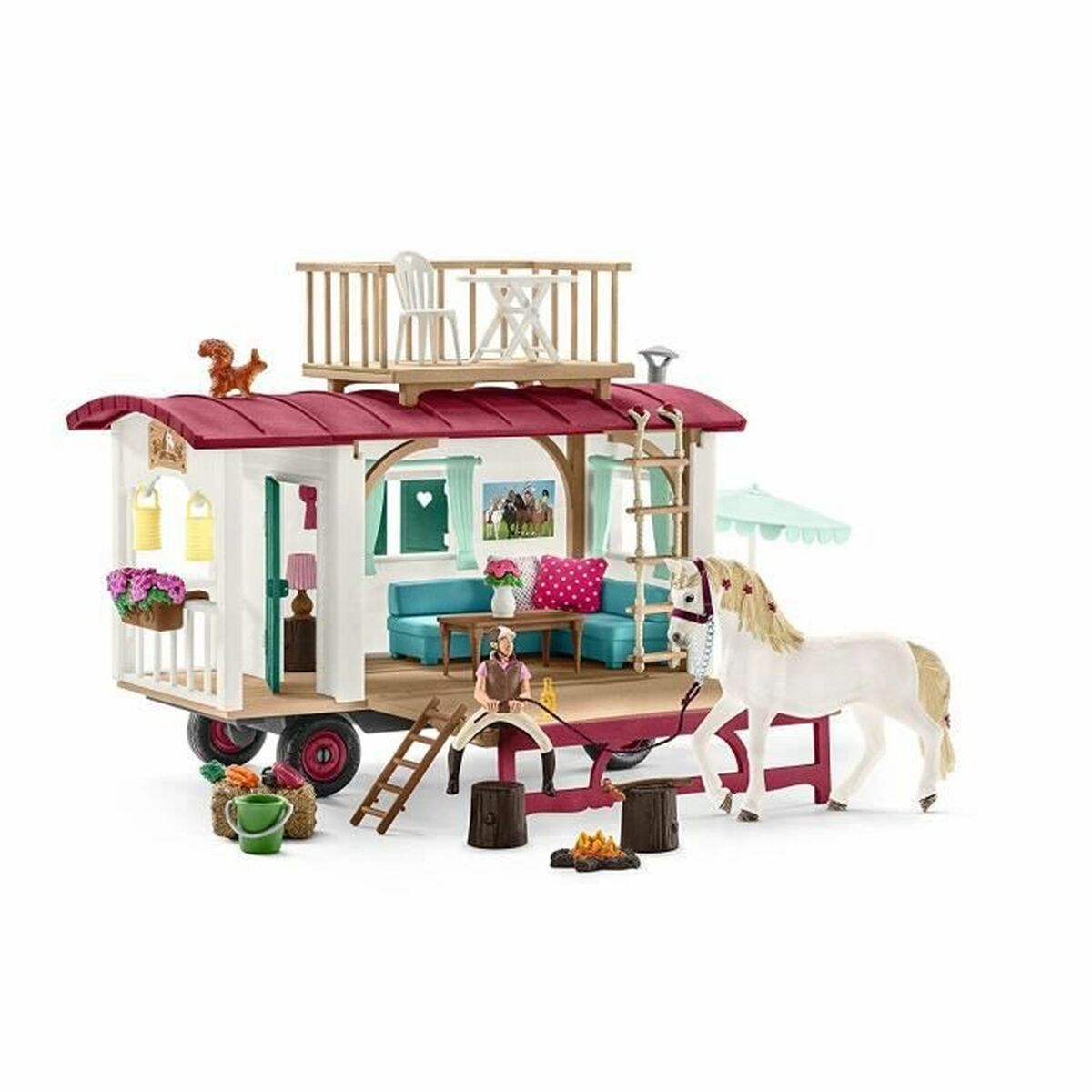 Playset Schleich 42415 44 Delar-Leksaker och spel, Dockor och actionfigurer-Schleich-peaceofhome.se