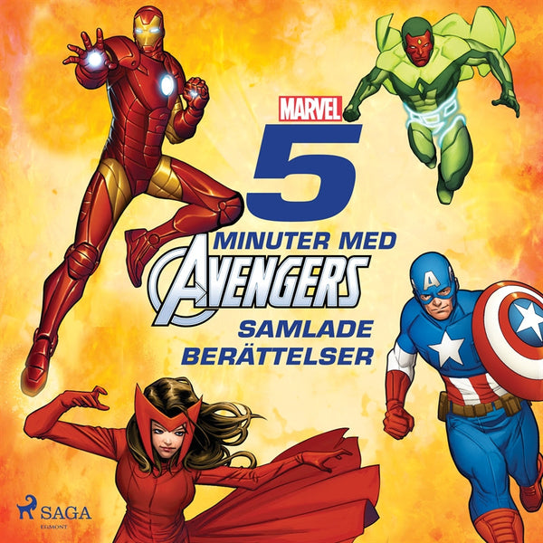 5 minuter med Avengers - Samlade berättelser – Ljudbok – Laddas ner-Digitala böcker-Axiell-peaceofhome.se