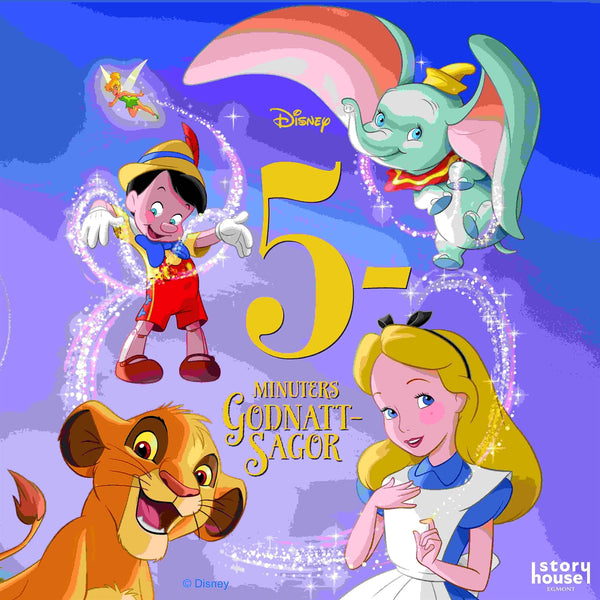 5 minuters godnattsagor Disney – Ljudbok – Laddas ner-Digitala böcker-Axiell-peaceofhome.se