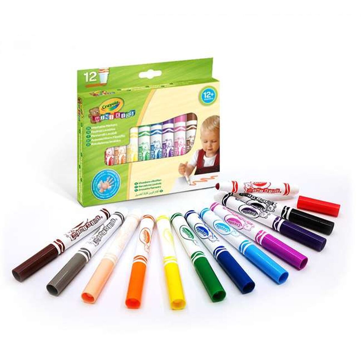 Pennor Crayola Plast Multicolour – peaceofhome.se