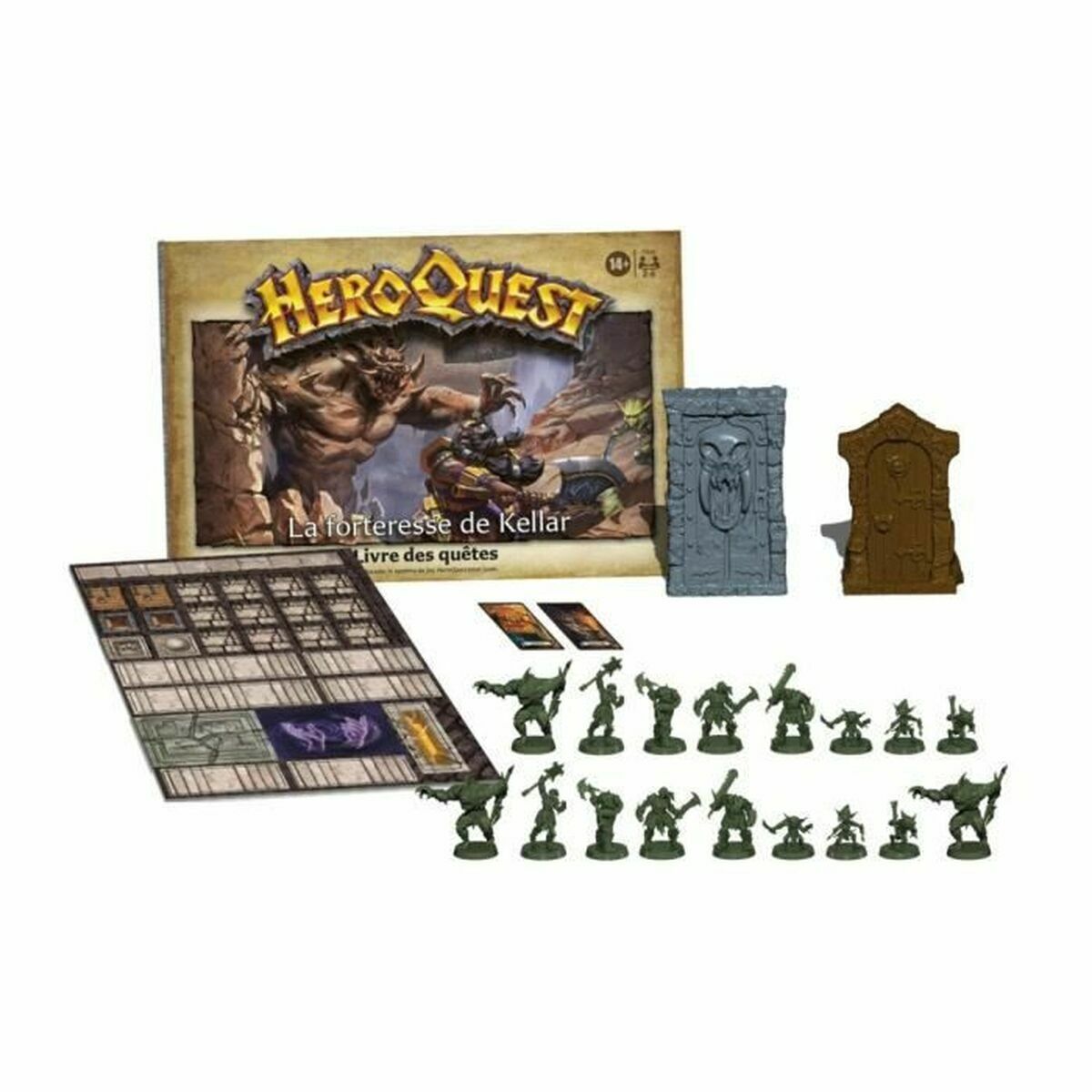 Sällskapsspel Hasbro Hero Quest Förlängning-Leksaker och spel, Spel och tillbehör-Hasbro-peaceofhome.se