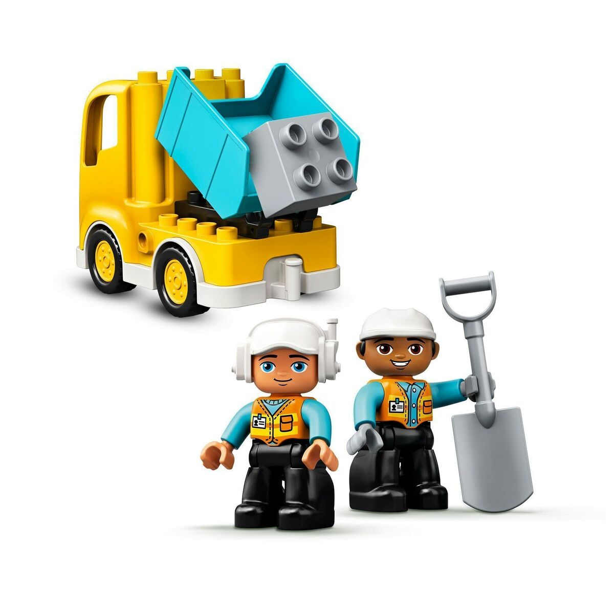 Byggsats Lego Camión y excavadora sobre orugas 20 Delar-Leksaker och spel-Lego-peaceofhome.se