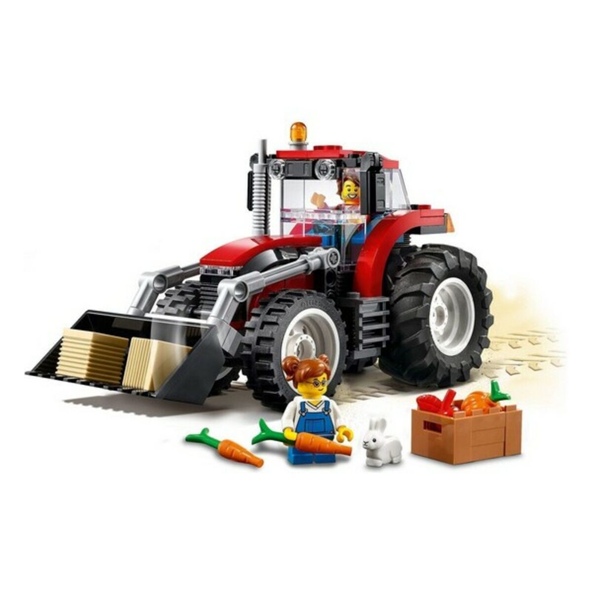 Playset City Great Vehicles Tractor Lego 60287 (148 pcs)-Leksaker och spel, Dockor och actionfigurer-Lego-peaceofhome.se