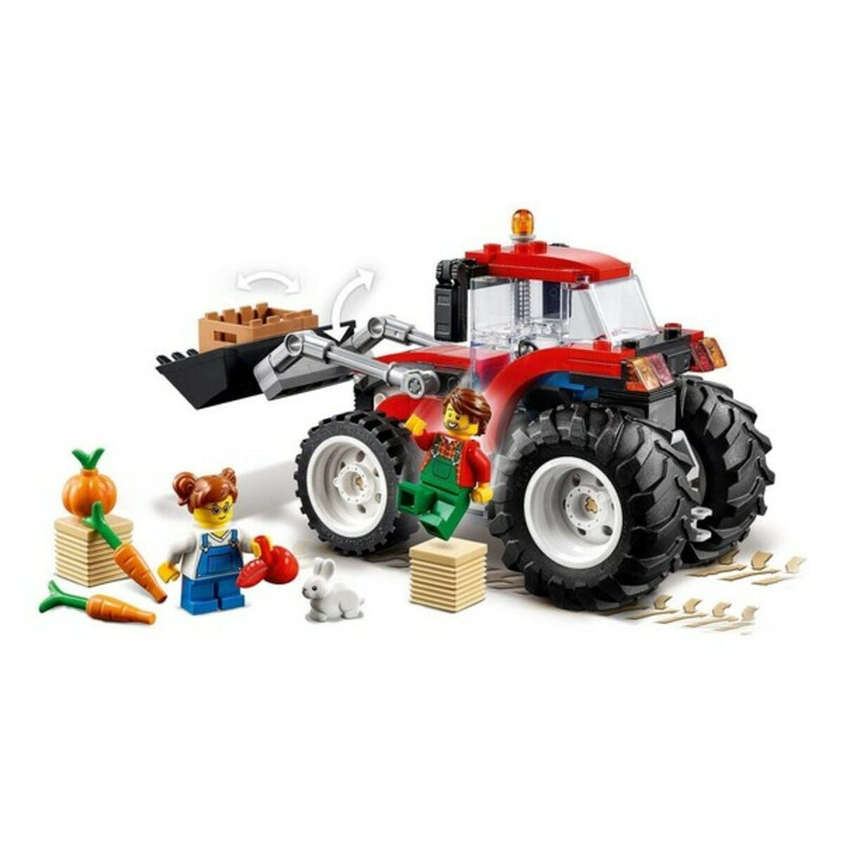 Playset City Great Vehicles Tractor Lego 60287 (148 pcs)-Leksaker och spel, Dockor och actionfigurer-Lego-peaceofhome.se